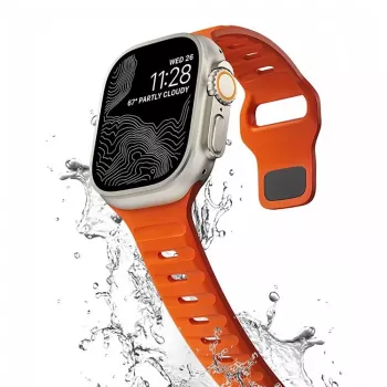 TECH-PROTECT Iconband Line remen za Apple Watch (42/44/45/49 mm) narančasti