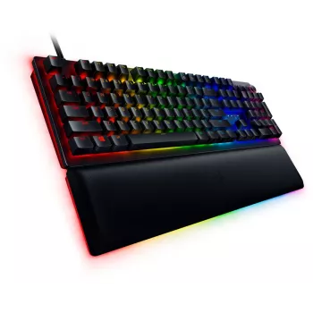 Razer Huntsman V2 žična gaming tipkovnica, analogni optički prekidači, nordijski raspored, RGB, crna (RZ03-03610600-R3N1)