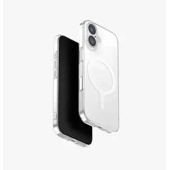 UNIQ Airsuit za iPhone 17 Magclick bežično punjenje prozirna maska