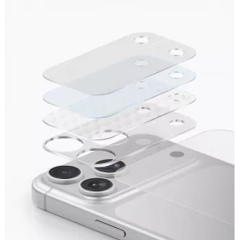 UNIQ Optix Aeroshield+ Camera Module Protector for iPhone 17 Pro Max Transparent