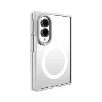 UNIQ Veren AF Magclick Charging Case for Samsung Galaxy Z Fold8, White