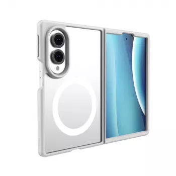 UNIQ Veren AF Magclick Charging Case for Samsung Galaxy Z Fold8, White