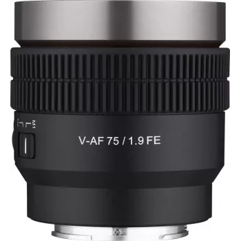 Samyang V-AF 75mm T1.9 FE Lens for Sony (F1414806101)