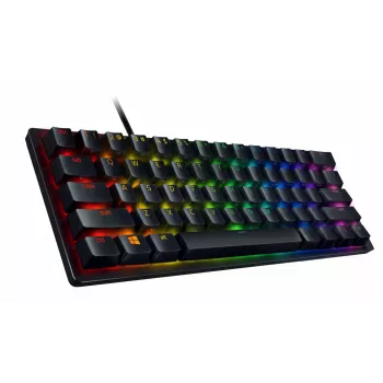 Razer Huntsman Mini 60% žična opto-mehanička gaming tipkovnica, nordijski raspored, RGB, crna (RZ03-03391300-R3N1)
