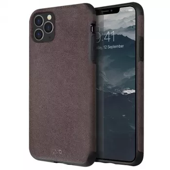 UNIQ Sueve iPhone 11 Pro Case Liquid Silicone Taupe Warm Grey