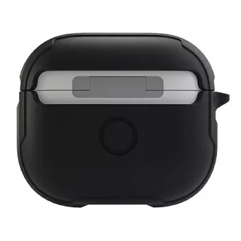 UNIQ Valencia Antimicrobial Case for Apple AirPods 3rd Gen - Midnight Black