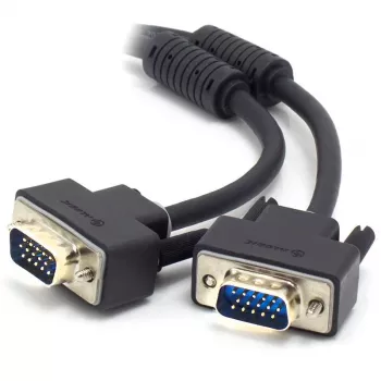 ALOGIC VGA-MM-02 2m VGA na VGA kabel s audiom, crni