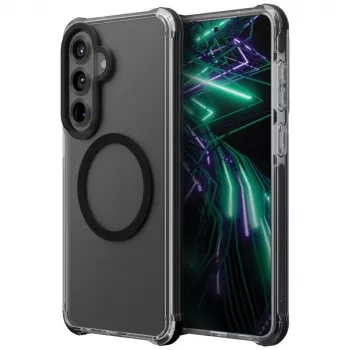 UNIQ Combat futrola za Samsung Galaxy S26+ s Magclick funkcijom punjenja - crna