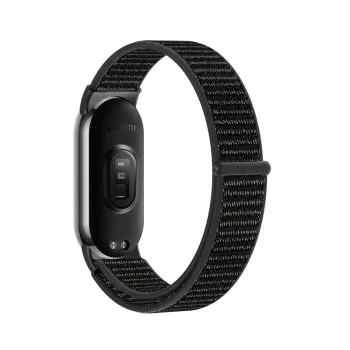 Tech-Protect najlonska narukvica za Xiaomi Smart Band 8/9/10, crna