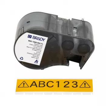 BRADY BMP51/BMP53/M511 samolaminirajuća vinilna etiketa, bijelo/prozirno, širina 1