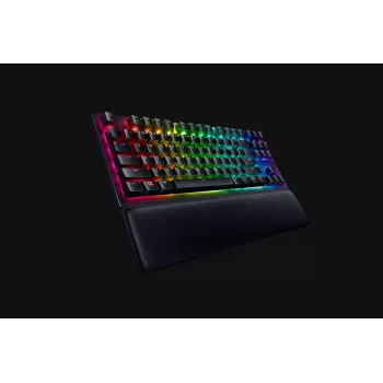 Razer Huntsman V2 Tenkeyless žična optička gaming tipkovnica, Linear Red Switch, nordijski raspored, RGB (RZ03-03940700-R3N1)