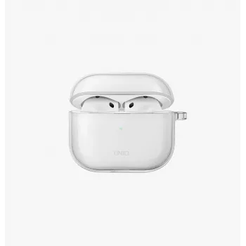 UNIQ Glase futrola za Apple AirPods 4 sjajna dimna