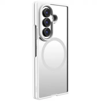 UNIQ Veren AF Magclick Charging Case for Samsung Galaxy Z Flip8, Smoky Frost
