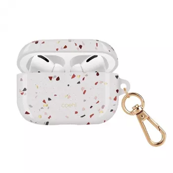 UNIQ Coehl Terrazzo Case for Apple AirPods Pro - Natural White