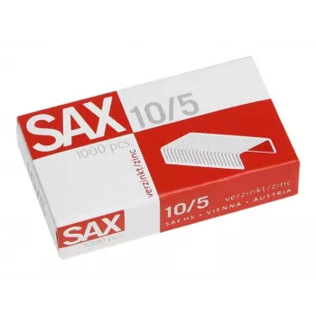 Sax spajalice 1-105-00 br. 10, 5 mm, pocinčane, 1000 komada
