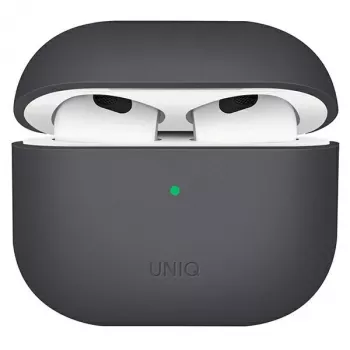 UNIQ Lino AirPods 3rd Generation Silicone Case Ash Grey