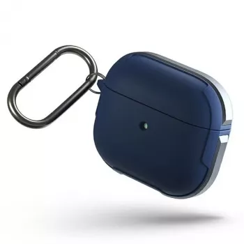 UNIQ Valencia antibakterijska futrola za AirPods 3. generacije plava