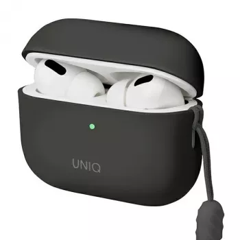 UNIQ Lino silikonska futrola za AirPods Pro 2. generacije (2022/2023) pepeljasto siva