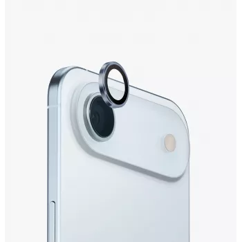 UNIQ Optix aluminijska zaštita objektiva kamere s aplikatorom za Apple iPhone Air, srebrna