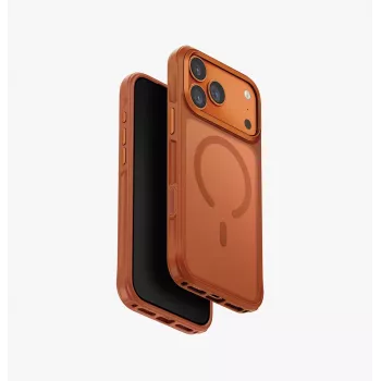 UNIQ Veren MagClick Charging Case for iPhone 17 Pro Max, Orange