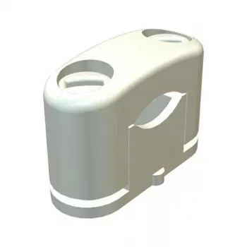 OBO BETTERMANN 3081 LGR SOM-Schelle kabelska stezaljka 15-25mm polistiren svijetlo siva RAL 7035