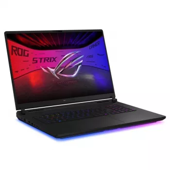 ASUS ROG Strix SCAR 18 G835LXG-U9642W 18 inch 4K 240Hz Mini LED prijenosno računalo za igranje (Intel Core Ultra 9 290HX, GeForce RTX 5090 24GB, 64GB DDR5, 2TB SSD, Windows 11 Home, Off Black)