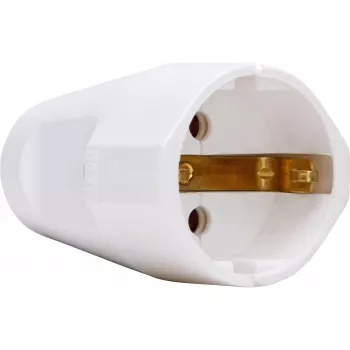 Kopp utičnica s zaštitnim kontaktom, 3x1,5 mm², arktički bijela
