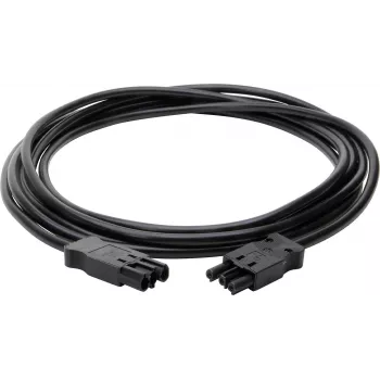 Kopp GST18i3 spojni kabel utikač-utikač 1,5 mm² 5 m crni