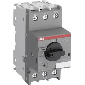ABB MS116-20 motorni zaštitni prekidač, 16-20 A, 3-polni, 690 V AC, 50 kA, vijčani priključci