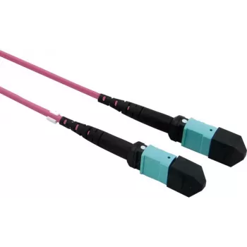VALUE MPO trunk kabel 50/125µm OM4, MPO/MPO, tip A, ljubičasti, 15 m
