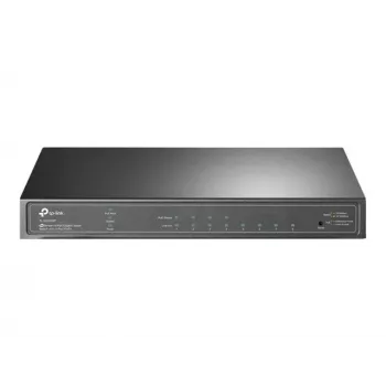 TP-Link Omada SG2008P 10-portni Gigabit upravljani PoE+ switch, 4× PoE+ 62W, 2× SFP, Cloud SDN, bez ventilatora, V3.3