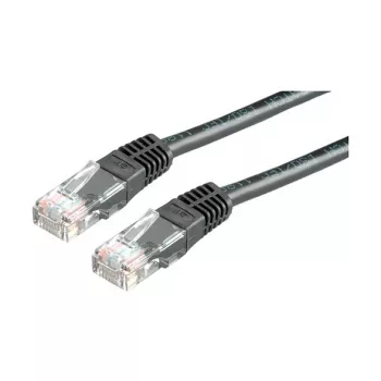 VALUE Cat.6 Class E UTP patch kabel RJ45 utikač na RJ45 utikač, crni, 2 m