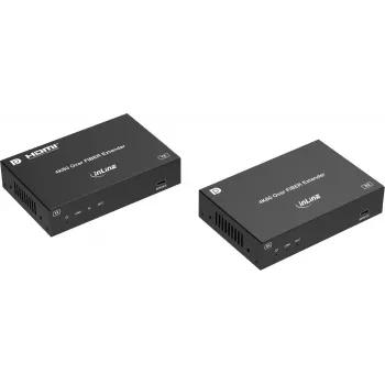 InLine® KVM produživač, DP 4K/60Hz, optički singelmode, 10 km, set (57885O)