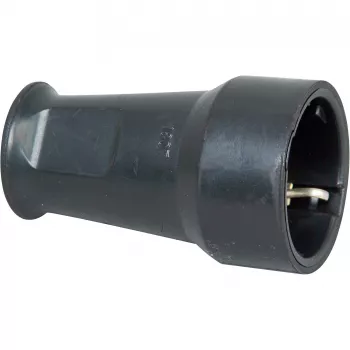Kopp SEBS zaštitna spojnica, do 3x1,5 mm², crna