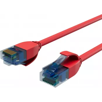 ShiverPeaks BASIC-S Slim Cat6 U/UTP patch kabel, 3,0 m, crveni