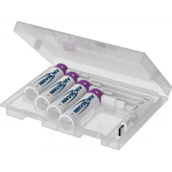ANSMANN 1312-0044 Li-Ion AA baterije (tip 2200), 4 komada s kutijom za pohranu