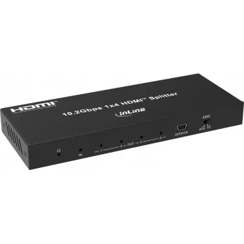 InLine® video razdjelnik, 1x4, HDMI 4K/30Hz (57887B)