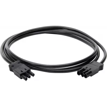 Kopp spojni kabel kompatibilan sa GST sustavom utikača, M/M, 1,5 mm², 3 m, crni