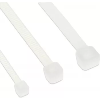 InLine® vezice za kabele 200mm x 4,8mm, prirodne, 100 komada