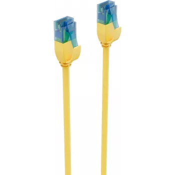 ShiverPeaks BASIC-S Slim Cat.6 U/UTP patch kabel, 5m, žuti