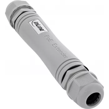 InLine® PoE+ extender, IP67 vanjski, 1 Gb/s, 30 W, kaskadno