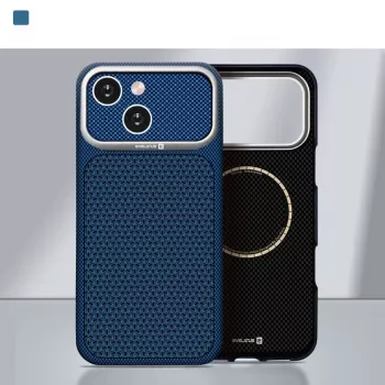 Evelatus Apple iPhone 15 Carbon Premium Edition MagSafe futrola ponoćnoplava