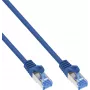 INLINE B-72602B 50 komada Cat.6A S/FTP LSZH patch kabel, CCA, plavi, 2m