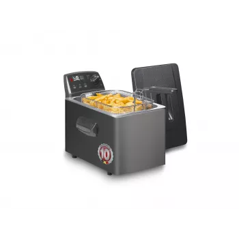 Fritel Turbo SF 4551M Deep Fryer 3200 W 4.5 L Stainless Steel Black