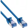InLine® slim patch kabel, U/FTP PiMf, Cat.6A, plavi, 5 m