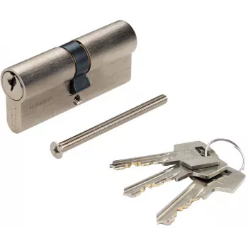 PSG 63.63535.MN Euro Profile Double Cylinder Lock 35/35 Satin Nickel