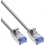InLine Slim patch kabel U/FTP PiMf Cat.6A, 10 m, sivi (71900)