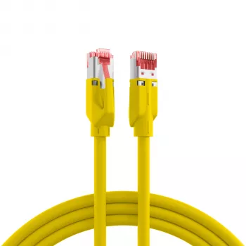 EFB Elektronik Cat.6A S/FTP LSZH RJ45 patch kabel, 50m, žuti
