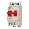 CNC EL240364 modularni prekidač YCBZ-40, 2-polni, 40 A, 1-0-2, montaža na DIN tračnicu