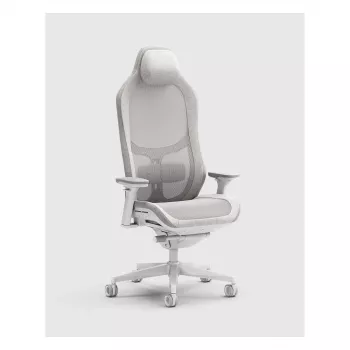 Fractal Design Refine 2 Mesh Light gaming stolica, svijetlosiva/bijela